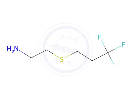 Chemical structure of 2-((3,3,3-trifluoropropyl)thio)ethanamine
