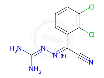 Chemical structure of Lamotrigine EP Impurity B