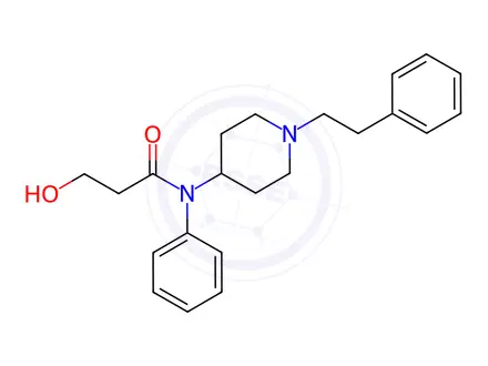 Chemical structure of omega-Hydroxy Fentanyl