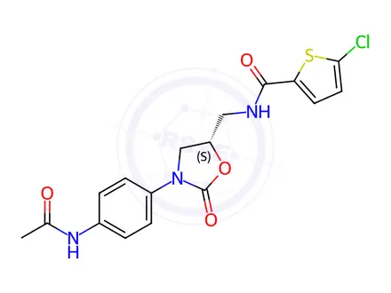 Chemical structure of Rivaroxaban Impurity 455