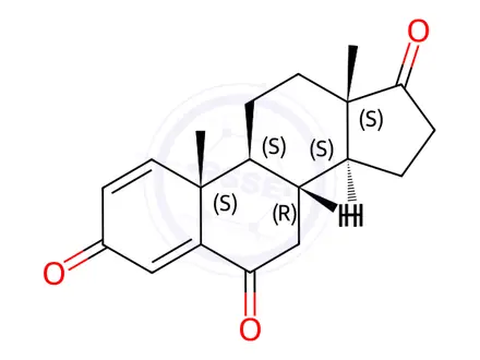 Chemical structure of Exemestane EP Impurity F