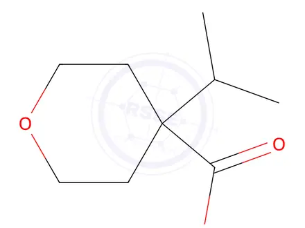 Chemical structure of 4-Isopropyltetrahydro-2H-pyran-4-carboxylic acid