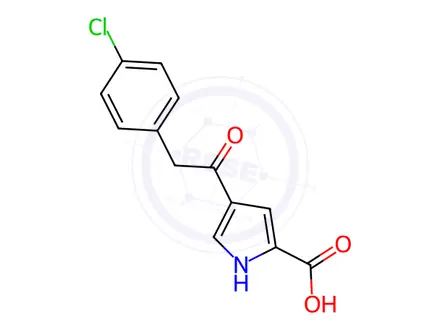 Chemical structure of 4-[2-(4-CHLOROPHENYL)ACETYL]-1H-PYRROLE-2-CARBOXYLIC ACID