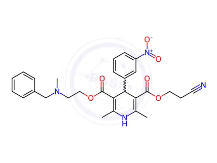 Chemical structure of Nicardipine Impurity 46