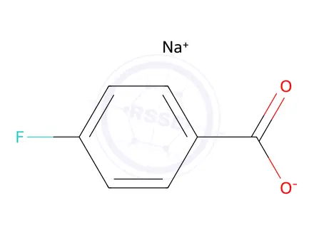 Chemical structure of Sodium 4-fluorobenzoate
