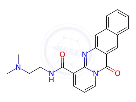 Chemical structure of BMH21