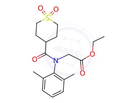 Chemical structure of Amenamevir Impurity 2