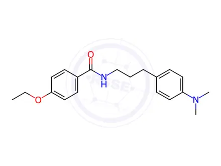 Chemical structure of N-(3-(4-(Dimethylamino)phenyl)propyl)-4-ethoxybenzamide