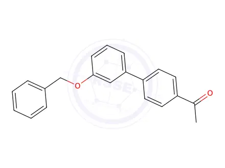 Chemical structure of 1-(3'-(Benzyloxy)-[1,1'-biphenyl]-4-yl)ethanone