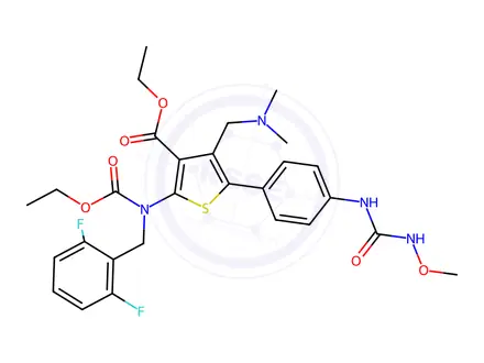 Chemical structure of Relugolix Impurity 216