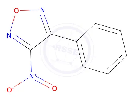 Chemical structure of 3-Nitro-4-phenyl-1,2,5-oxadiazole