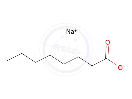 Chemical structure of OCTANOIC ACID-CARBOXY-14C (ETHANOL)