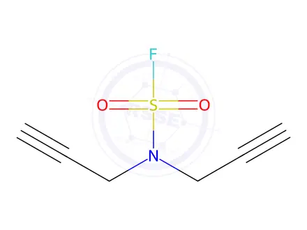Chemical structure of N,N-di-2-propyn-1-yl-Sulfamoyl fluoride