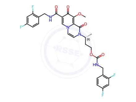 Chemical structure of Dolutegravir Impurity 28