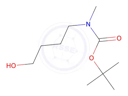 Chemical structure of tert-Butyl 4-Hydroxybutylmethylcarbamate