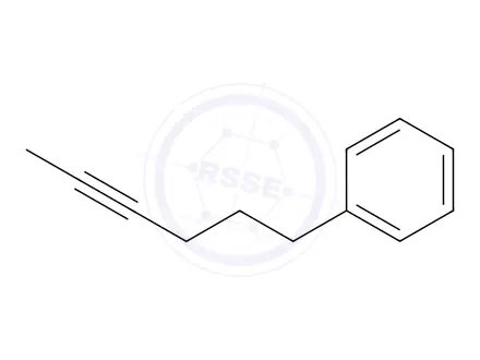 Chemical structure of 6-PHENYL-2-HEXYNE
