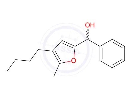 Chemical structure of (4-Butyl-5-methylfuran-2-yl)(phenyl)methanol