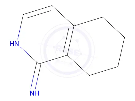 Chemical structure of 5,6,7,8-Tetrahydroisoquinolin-1-amine
