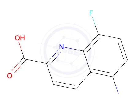 Chemical structure of 5-Amino-8-fluoroquinoline-2-carboxylic acid