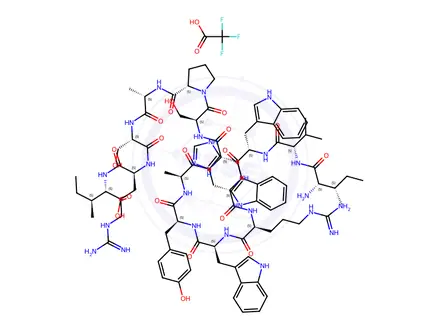 Chemical structure of Anti-TF Antigen Peptide P30-1 trifluoroacetate salt
