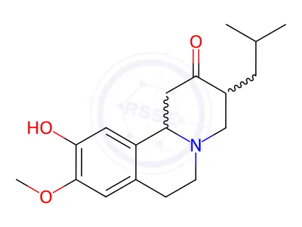 Chemical structure of Tetrabenazine Impurity 76