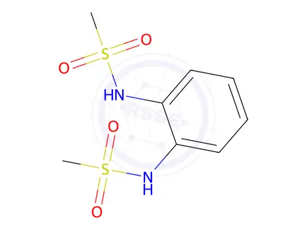 Chemical structure of N,N'-(1,2-Phenylene)dimethanesulfonamide