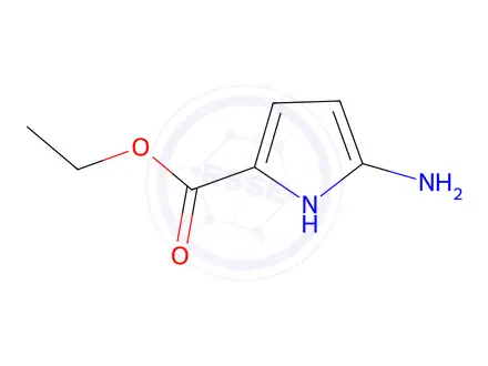 Chemical structure of Ethyl 5-amino-1H-pyrrole-2-carboxylate hydrochloride