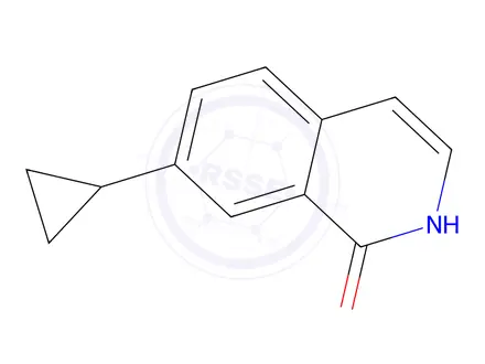 Chemical structure of 7-Cyclopropylisoquinolin-1-ol