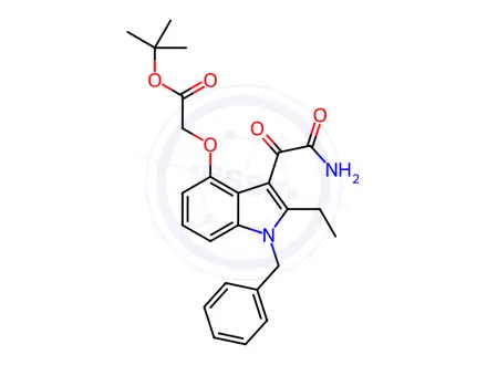 Chemical structure of Varespladib Impurity 80