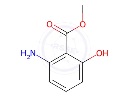 Chemical structure of Methyl 2-amino-6-hydroxybenzoate