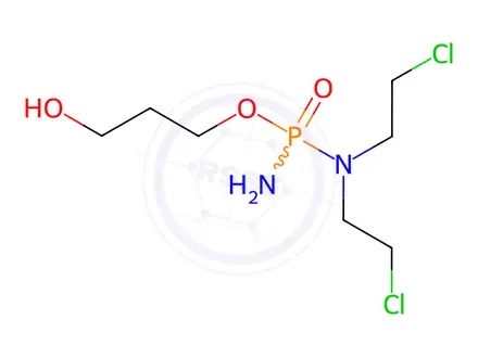 Chemical structure of Alcophosphamide