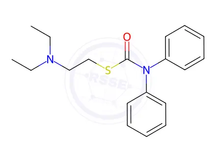 Chemical structure of fencarbamide