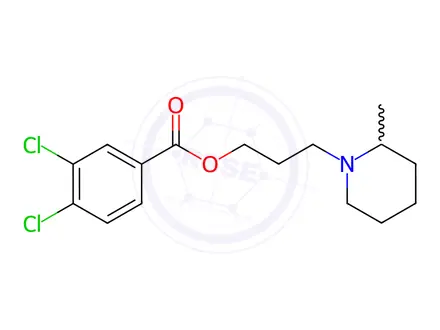 Chemical structure of Piperalin
