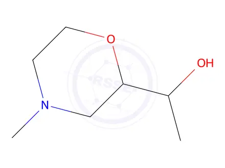 Chemical structure of 1-(4-Methylmorpholin-2-yl)ethan-1-ol