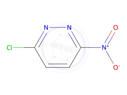 Chemical structure of 3-chloro-6-nitropyridazine