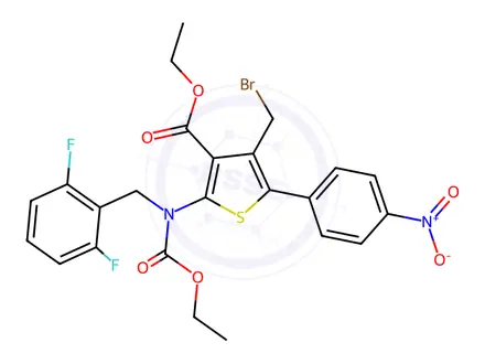 Chemical structure of Relugolix Impurity 188 (308831-95-0)