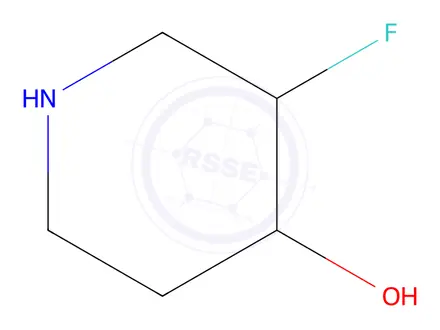 Chemical structure of (3R,4S)-3-fluoropiperidin-4-ol