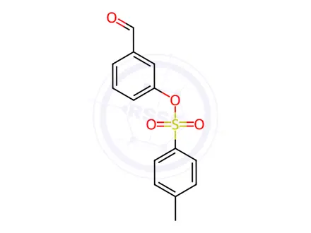Chemical structure of 3-Formylphenyl 4-methylbenzenesulfonate