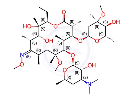 Chemical structure of Clarithromycin EP Impurity G
