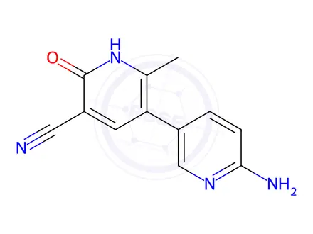 Chemical structure of Olprinone Impurity A