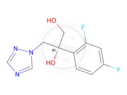 Chemical structure of (R)-2-(2,4-DIFLUORFENYL)-3-(1H-1,2,4-TRIAZOOL-1-YL)PROPAAN-1,2-DIOL