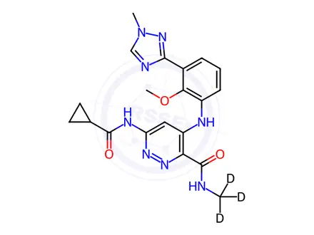 Chemical structure of Deucravacitinib