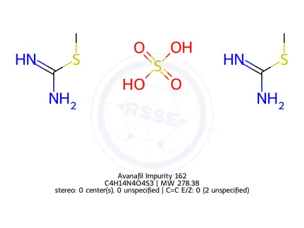 Chemical structure of Avanafil Impurity 162