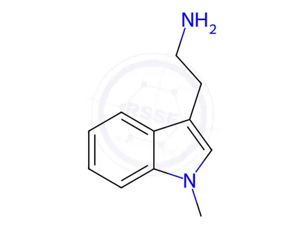 Chemical structure of 2-(1-Methyl-1H-indol-3-yl)ethanamine
