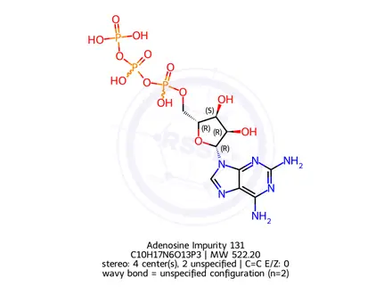 Chemical structure of Adenosine Impurity 131