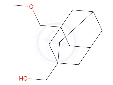 Chemical structure of (3-(Methoxymethyl)adamantan-1-yl)methanol