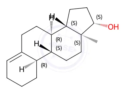 Chemical structure of (17β)-Estr-4-en-17-ol