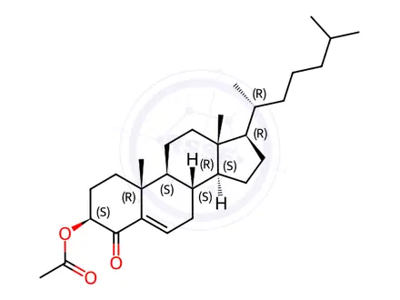 Chemical structure of Cholesterol Impurity 122