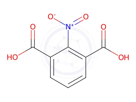 Chemical structure of 2-Nitroisophthalic Acid