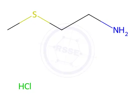 Chemical structure of 2-(Methylthio)ethylamine hydrochloride